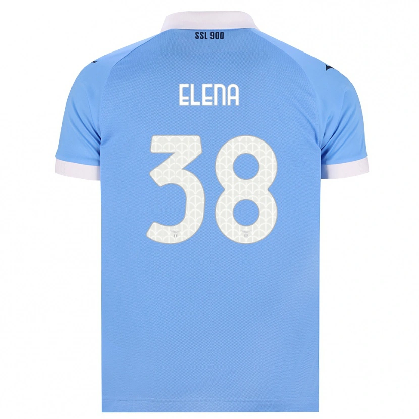 Danxen Kvinnor Michele Elena #38 Himmelblå Svart Vit Hemmatröja Matchtröjor 2026/27 Tröjor T-Tröja