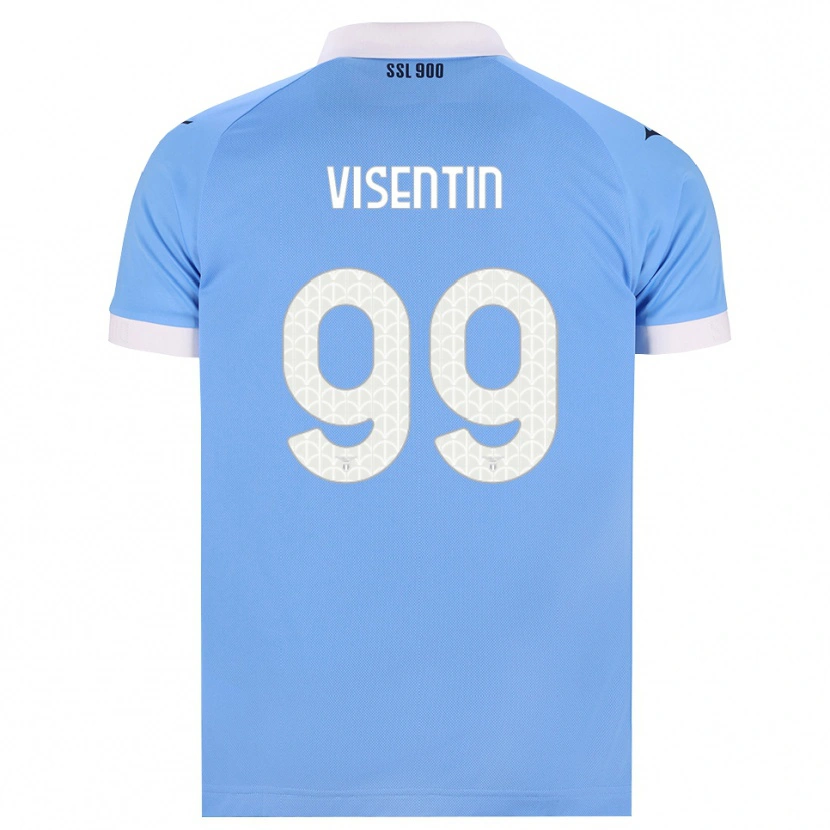 Danxen Kvinnor Noemi Visentin #99 Himmelblå Svart Vit Hemmatröja Matchtröjor 2026/27 Tröjor T-Tröja