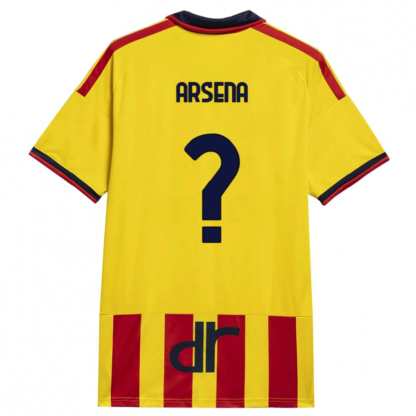 Danxen Kvinnor Marco Arsena #0 Gul Röd Hemmatröja Matchtröjor 2026/27 Tröjor T-Tröja