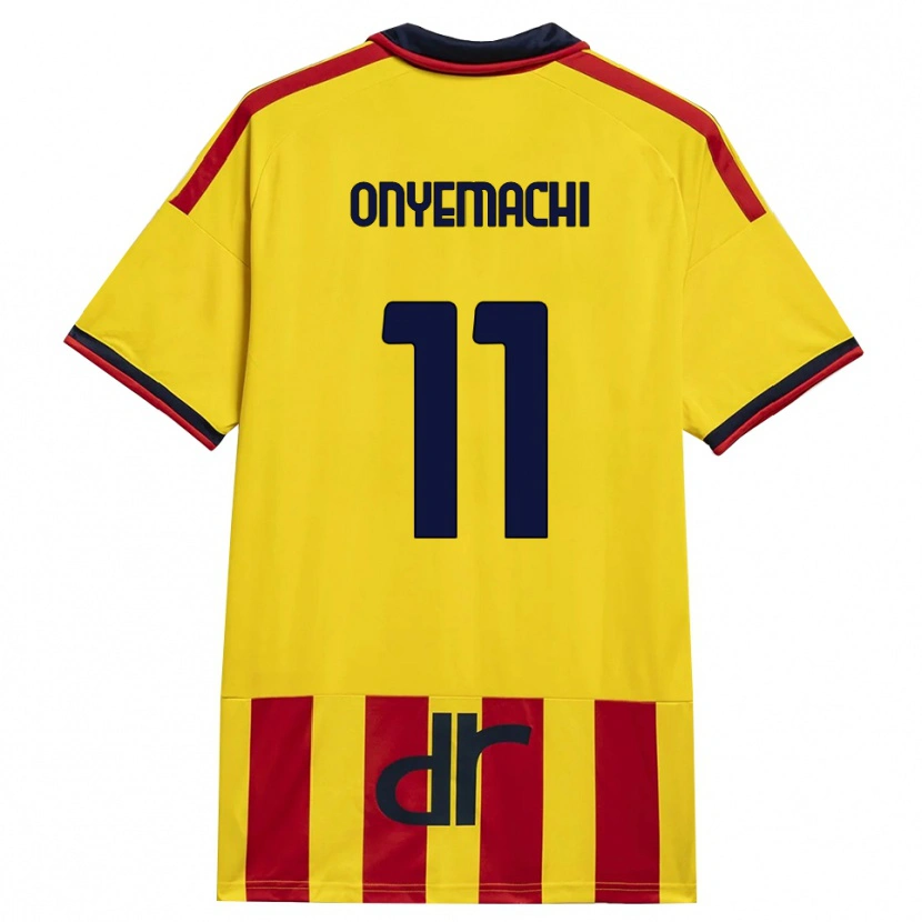 Danxen Kvinnor Divine Onyemachi #11 Gul Röd Hemmatröja Matchtröjor 2026/27 Tröjor T-Tröja