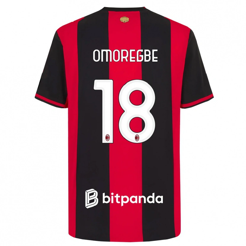 Danxen Kvinnor Bob Murphy Omoregbe #18 Röd Svart Vit Hemmatröja Matchtröjor 2026/27 Tröjor T-Tröja