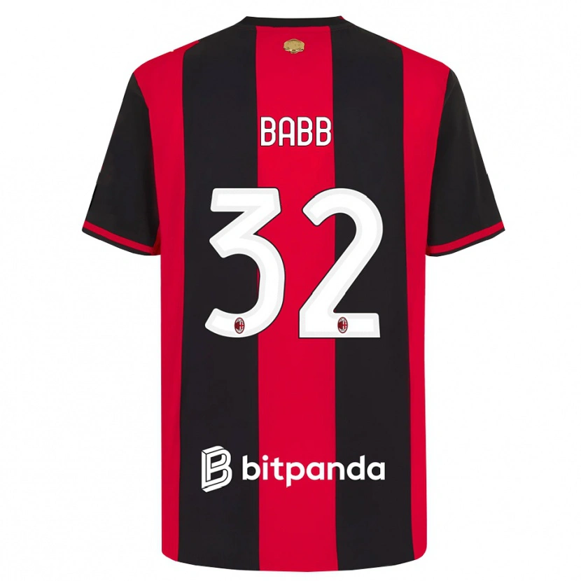Danxen Kvinnor Selena Delia Babb #32 Röd Svart Vit Hemmatröja Matchtröjor 2026/27 Tröjor T-Tröja