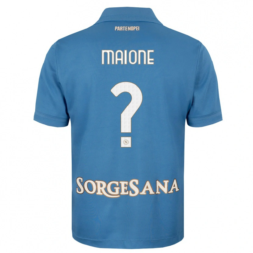 Danxen Kvinnor Andrea Maione #0 Dimblå Vit Hemmatröja Matchtröjor 2026/27 Tröjor T-Tröja