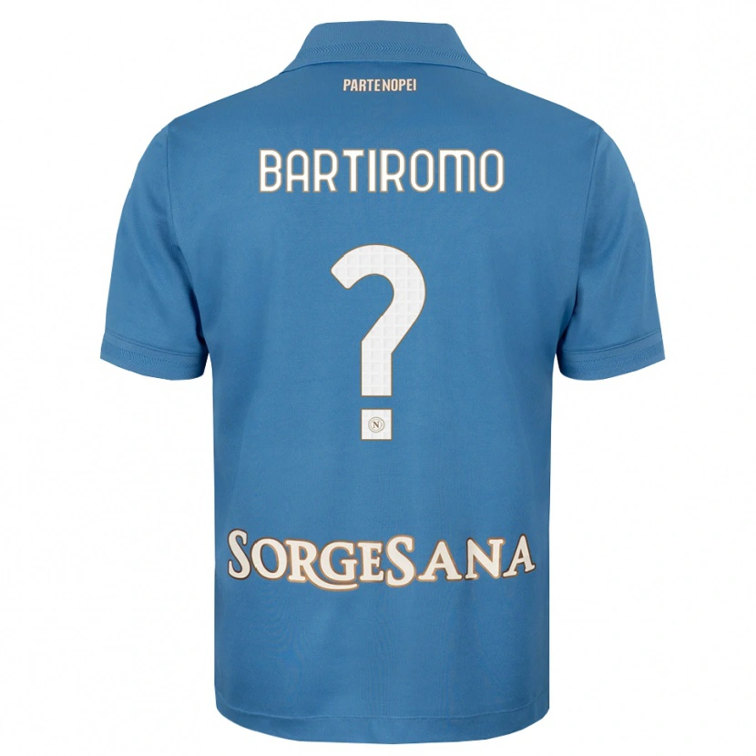 Danxen Kvinnor Niccolo Bartiromo #0 Dimblå Vit Hemmatröja Matchtröjor 2026/27 Tröjor T-Tröja