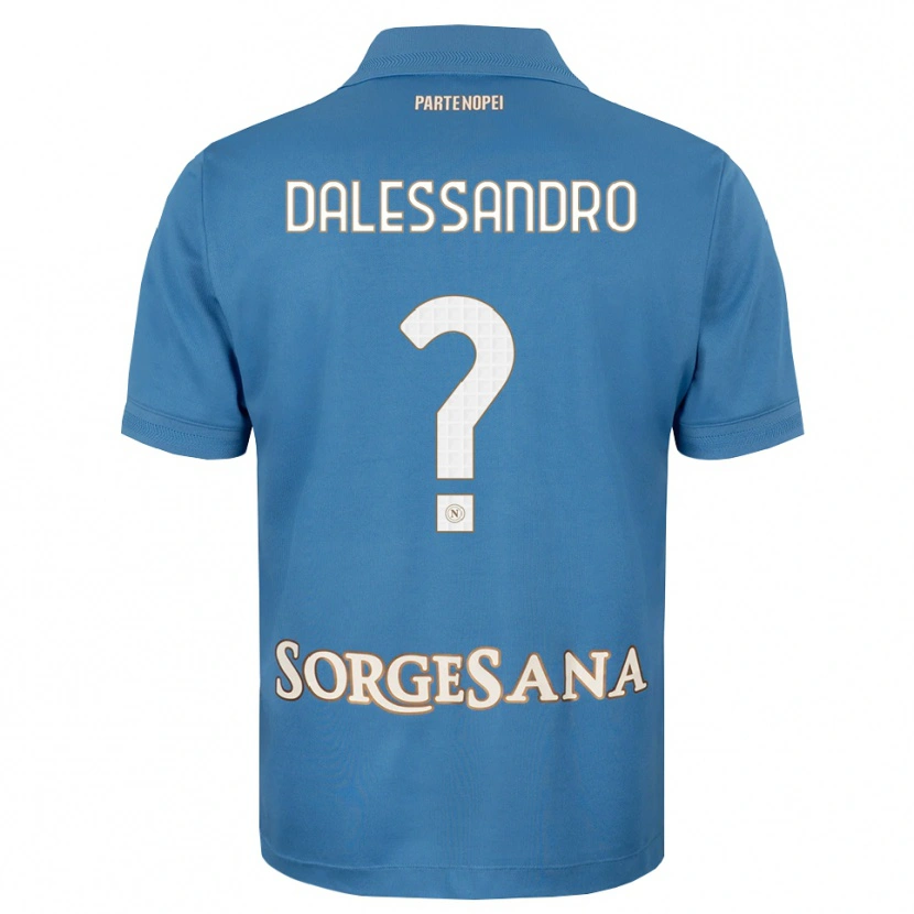 Danxen Kvinnor Nicola Dalessandro #0 Dimblå Vit Hemmatröja Matchtröjor 2026/27 Tröjor T-Tröja