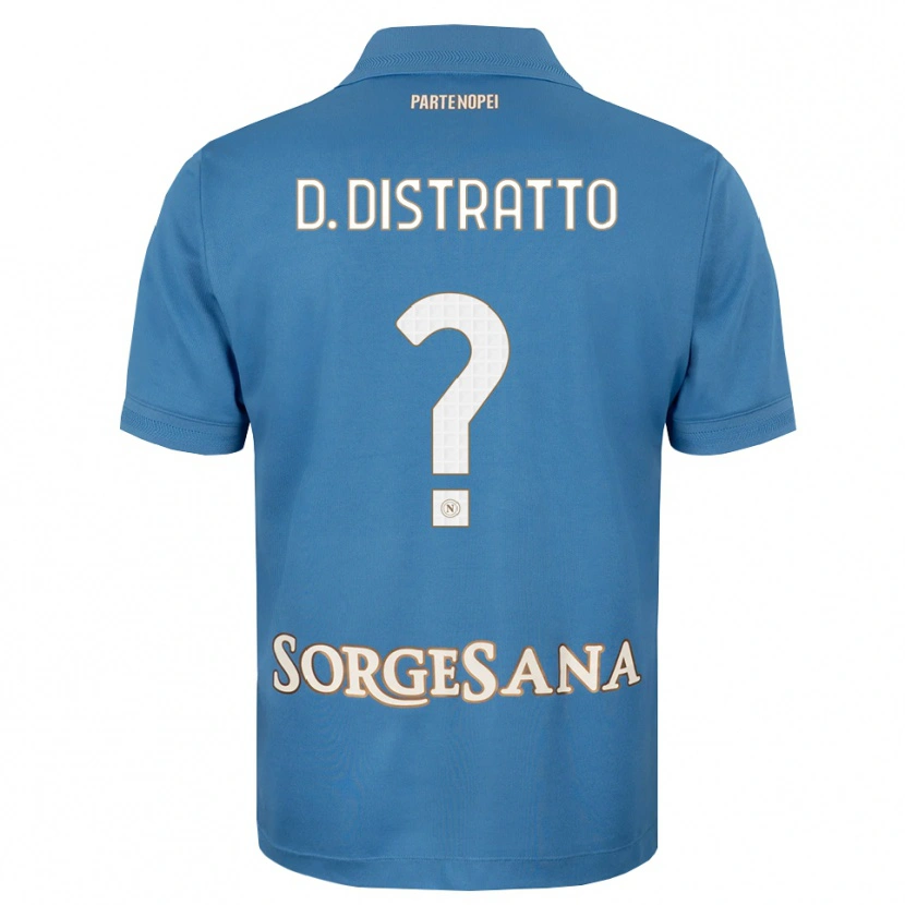 Danxen Kvinnor Donato Distratto #0 Dimblå Vit Hemmatröja Matchtröjor 2026/27 Tröjor T-Tröja