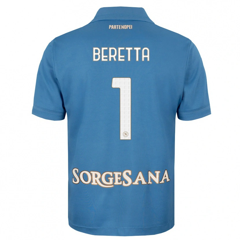 Danxen Kvinnor Beatrice Beretta #1 Dimblå Vit Hemmatröja Matchtröjor 2026/27 Tröjor T-Tröja