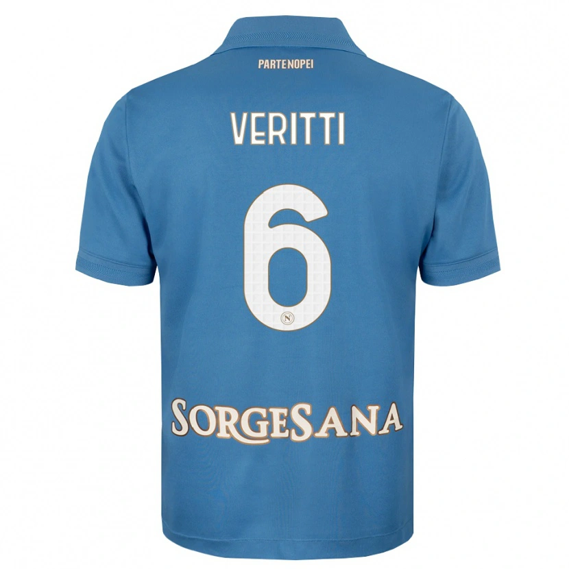 Danxen Kvinnor Federica Veritti #6 Dimblå Vit Hemmatröja Matchtröjor 2026/27 Tröjor T-Tröja