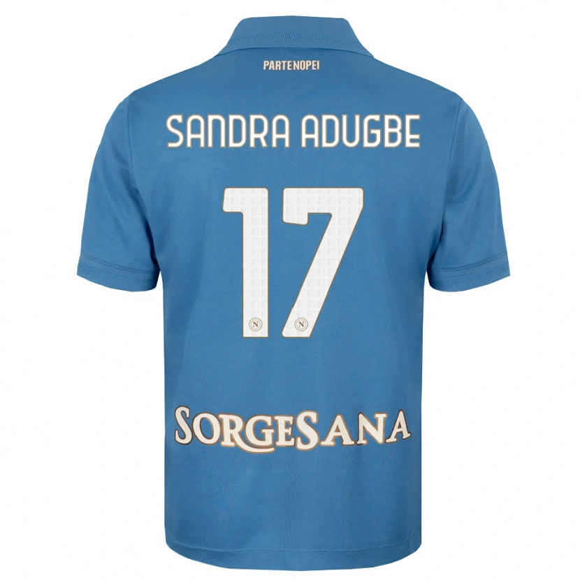 Danxen Kvinnor Olamide Sandra Adugbe #17 Dimblå Vit Hemmatröja Matchtröjor 2026/27 Tröjor T-Tröja