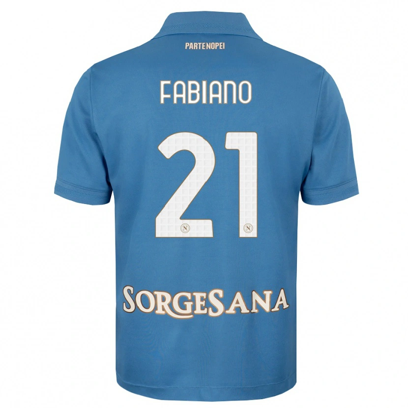 Danxen Kvinnor Francesca Fabiano #21 Dimblå Vit Hemmatröja Matchtröjor 2026/27 Tröjor T-Tröja