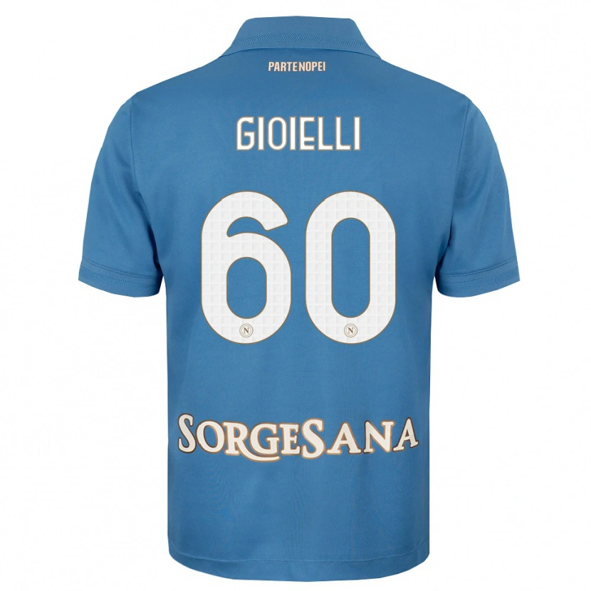 Danxen Kvinnor Francesco Gioielli #60 Dimblå Vit Hemmatröja Matchtröjor 2026/27 Tröjor T-Tröja