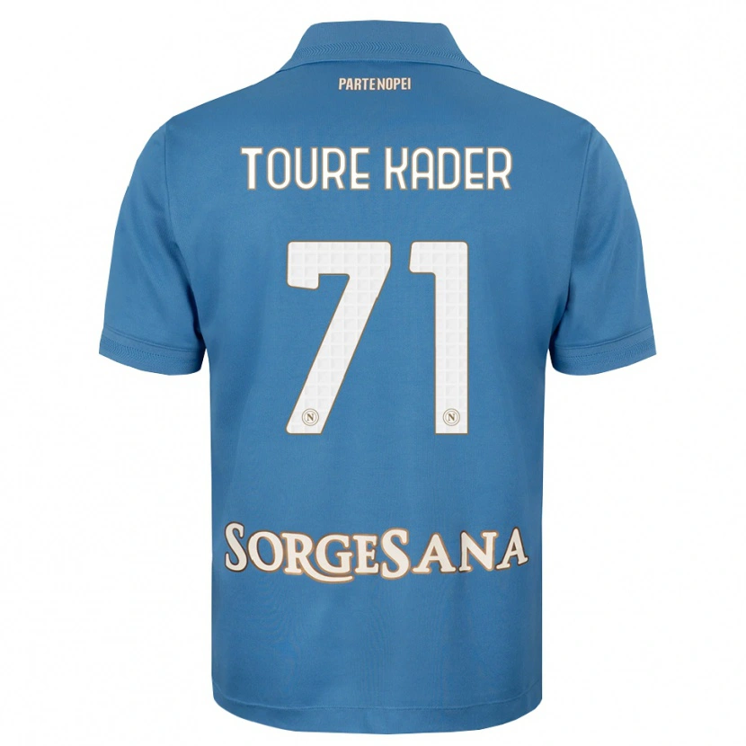 Danxen Kvinnor Aziz Toure Kader #71 Dimblå Vit Hemmatröja Matchtröjor 2026/27 Tröjor T-Tröja