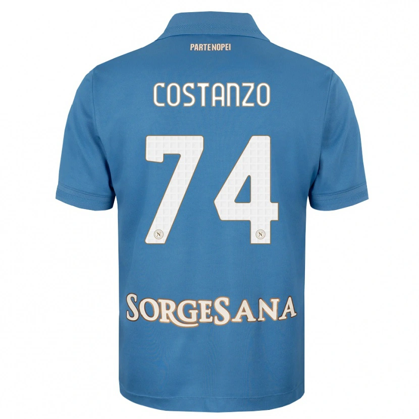 Danxen Kvinnor Davide Costanzo #74 Dimblå Vit Hemmatröja Matchtröjor 2026/27 Tröjor T-Tröja