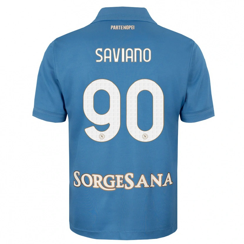 Danxen Kvinnor Raffaele Saviano #90 Dimblå Vit Hemmatröja Matchtröjor 2026/27 Tröjor T-Tröja