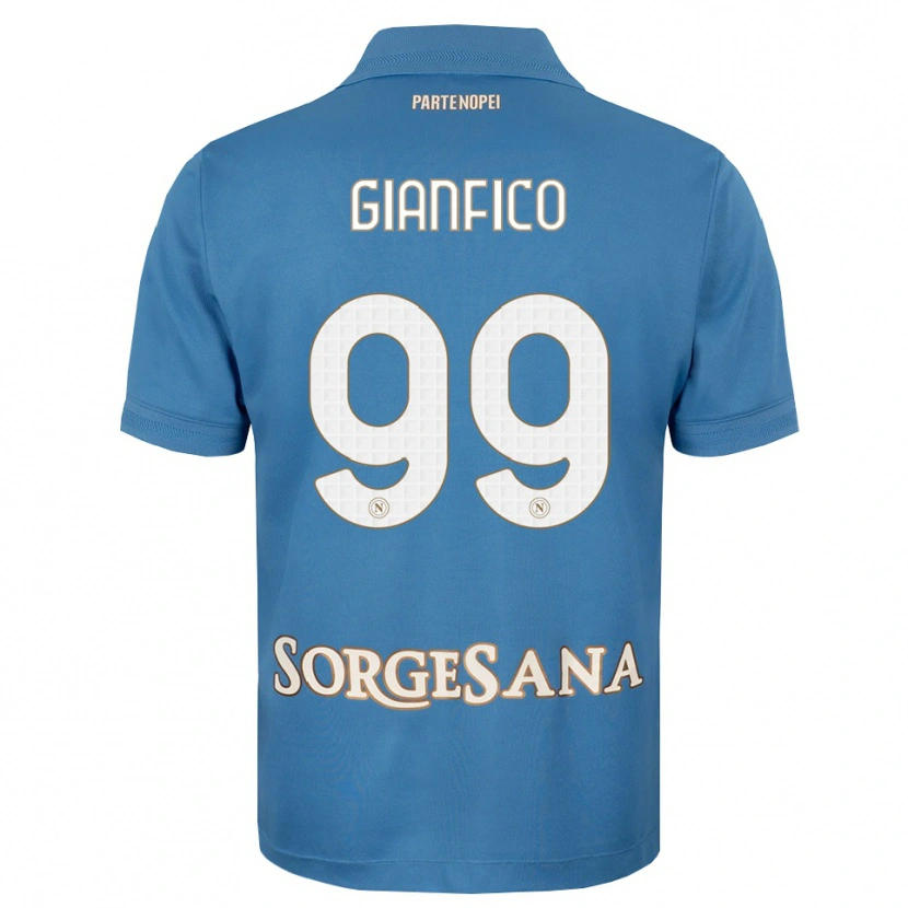 Danxen Kvinnor Maria Morena Gianfico #99 Dimblå Vit Hemmatröja Matchtröjor 2026/27 Tröjor T-Tröja