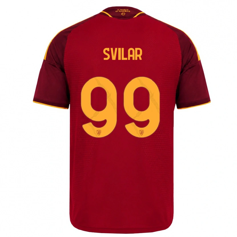 Danxen Kvinnor Mile Svilar #99 Röd Gyllene Gul Hemmatröja Matchtröjor 2026/27 Tröjor T-Tröja