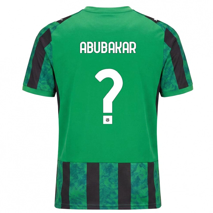Danxen Kvinnor Salim Abubakar #0 Grön Svart Vit Hemmatröja Matchtröjor 2026/27 Tröjor T-Tröja