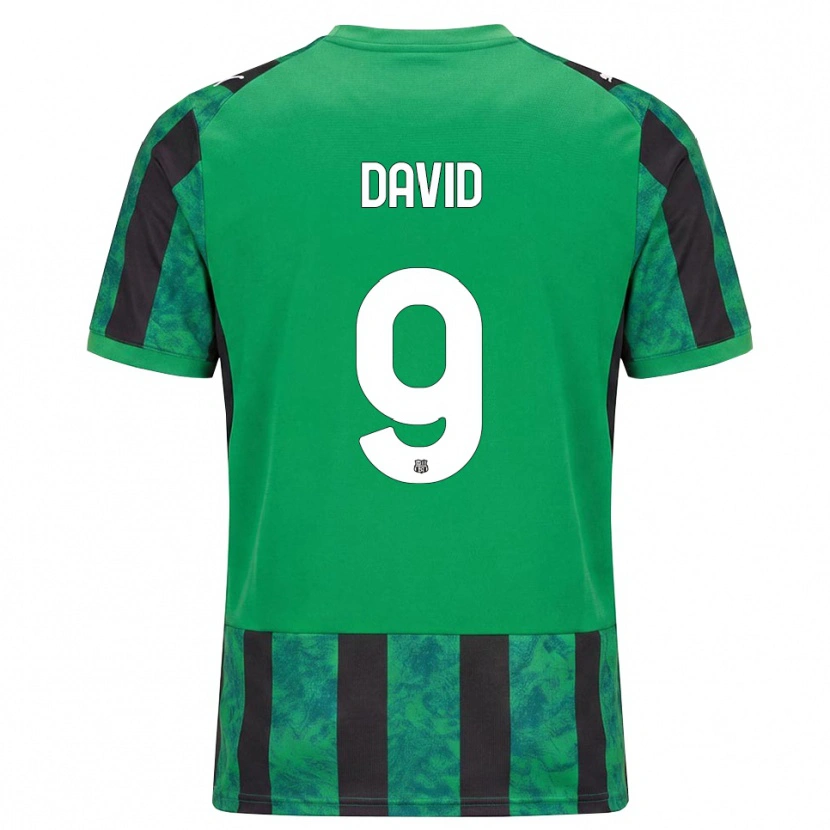 Danxen Kvinnor Mario David #9 Grön Svart Vit Hemmatröja Matchtröjor 2026/27 Tröjor T-Tröja