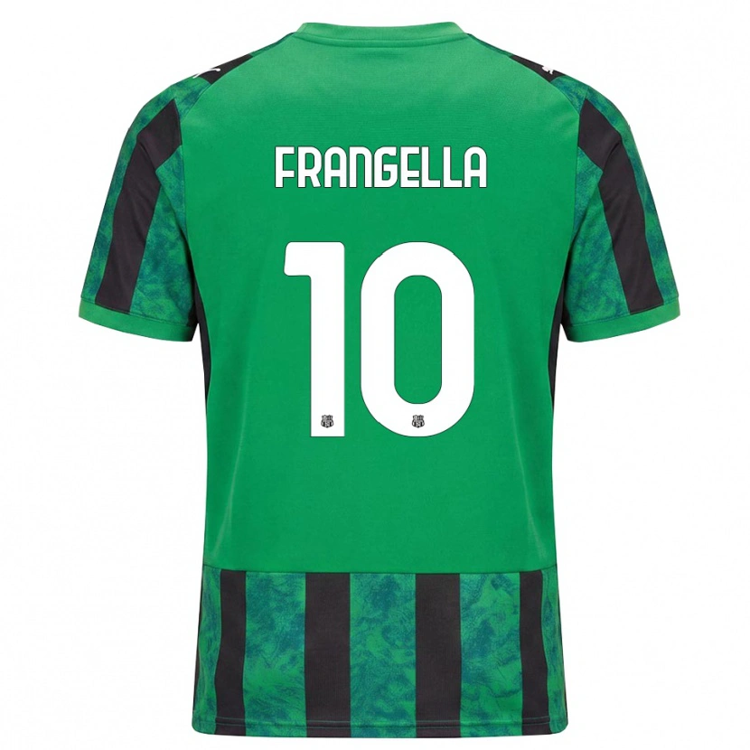 Danxen Kvinnor Christian Frangella #10 Grön Svart Vit Hemmatröja Matchtröjor 2026/27 Tröjor T-Tröja