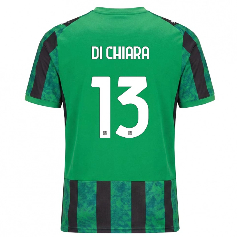 Danxen Kvinnor Crescenzo Di Chiara #13 Grön Svart Vit Hemmatröja Matchtröjor 2026/27 Tröjor T-Tröja