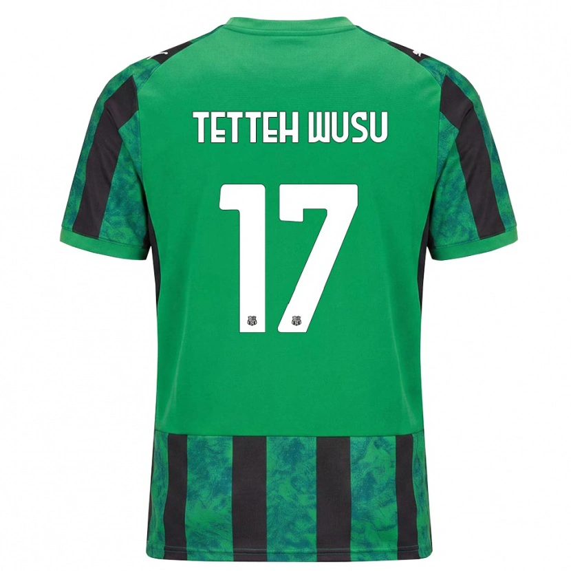 Danxen Kvinnor Mattias Tetteh Wusu #17 Grön Svart Vit Hemmatröja Matchtröjor 2026/27 Tröjor T-Tröja