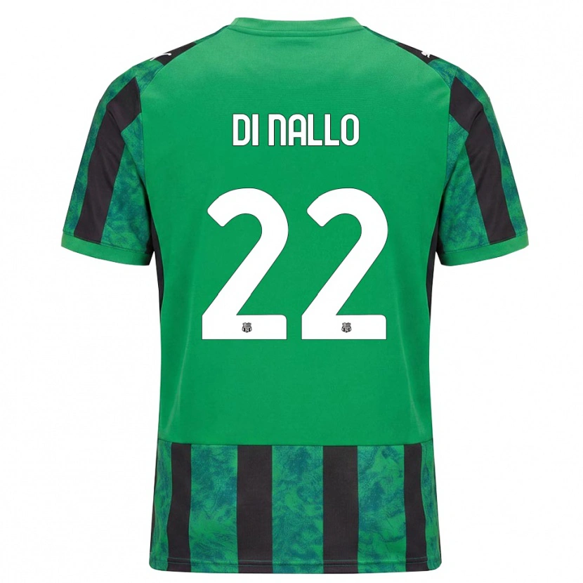 Danxen Kvinnor Erica Di Nallo #22 Grön Svart Vit Hemmatröja Matchtröjor 2026/27 Tröjor T-Tröja