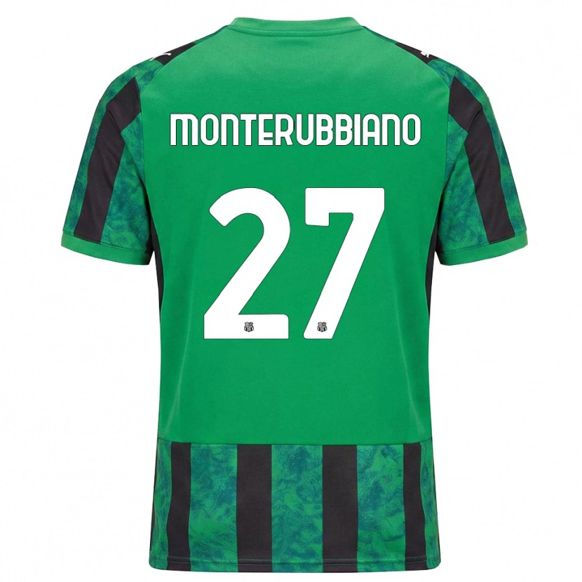Danxen Kvinnor Valeria Monterubbiano #27 Grön Svart Vit Hemmatröja Matchtröjor 2026/27 Tröjor T-Tröja
