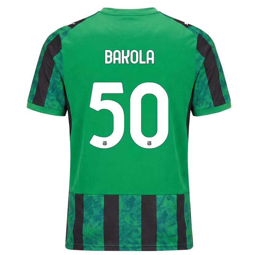 Danxen Kvinnor Darryl Bakola #50 Grön Svart Vit Hemmatröja Matchtröjor 2026/27 Tröjor T-Tröja