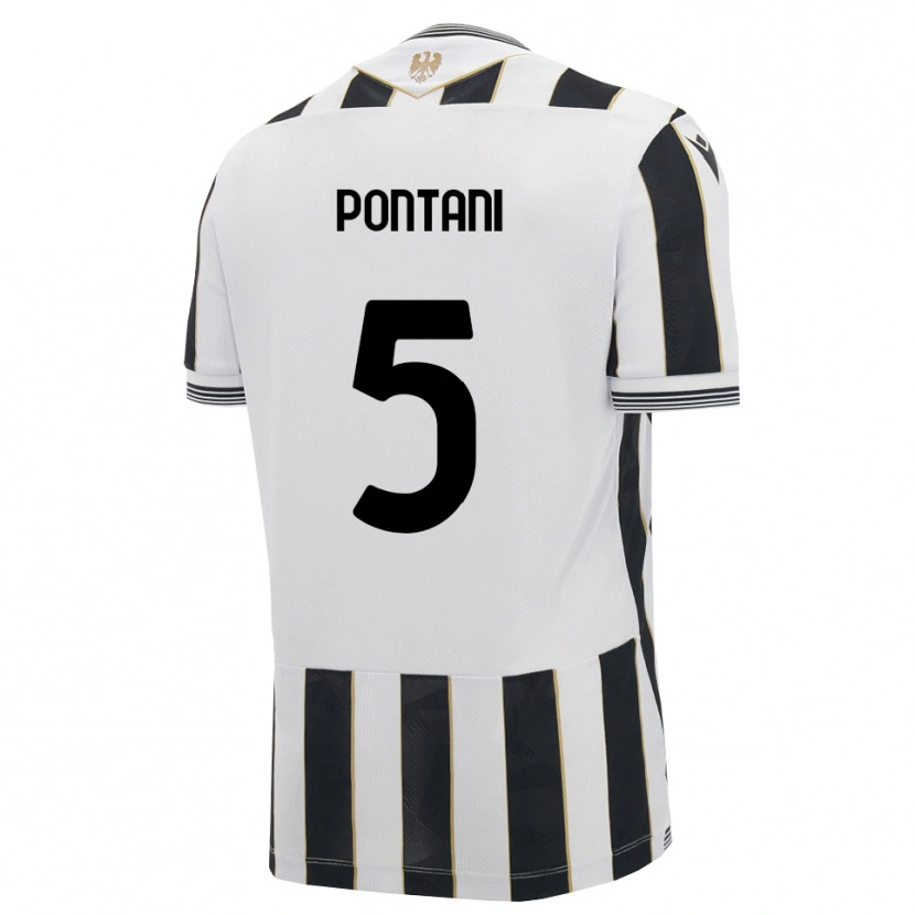 Danxen Kvinnor Leonardo Pontani #5 Svart Vit Rosa Hemmatröja Matchtröjor 2026/27 Tröjor T-Tröja