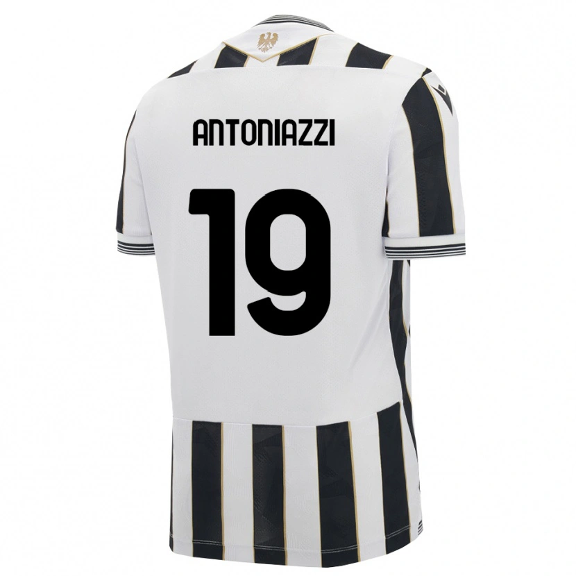 Danxen Kvinnor Samuele Antoniazzi #19 Svart Vit Rosa Hemmatröja Matchtröjor 2026/27 Tröjor T-Tröja