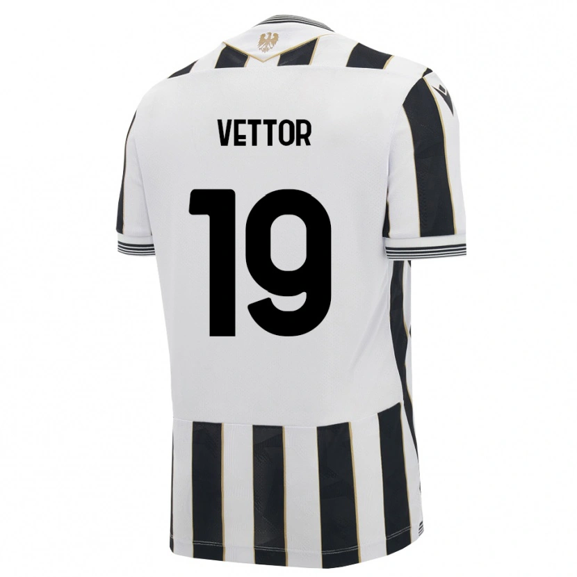 Danxen Kvinnor Marco Vettor #19 Svart Vit Rosa Hemmatröja Matchtröjor 2026/27 Tröjor T-Tröja