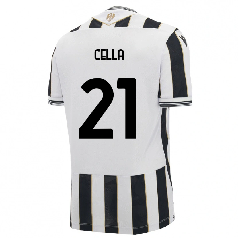 Danxen Kvinnor Leonardo Cella #21 Svart Vit Rosa Hemmatröja Matchtröjor 2026/27 Tröjor T-Tröja