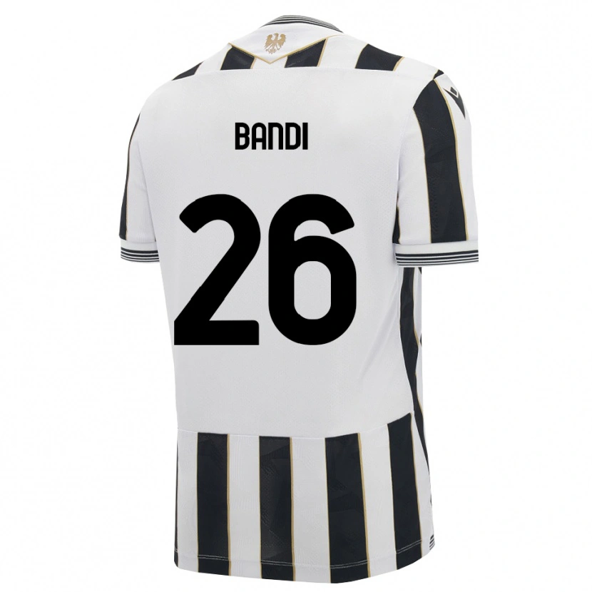 Danxen Kvinnor Gabriel Bandi #26 Svart Vit Rosa Hemmatröja Matchtröjor 2026/27 Tröjor T-Tröja