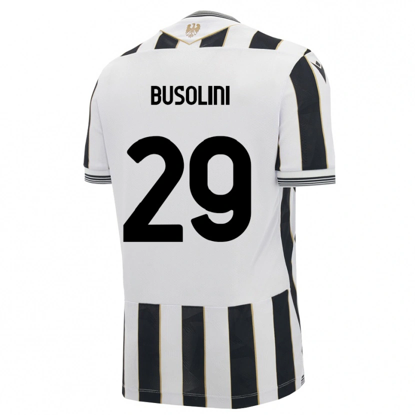 Danxen Kvinnor Alessandro Busolini #29 Svart Vit Rosa Hemmatröja Matchtröjor 2026/27 Tröjor T-Tröja