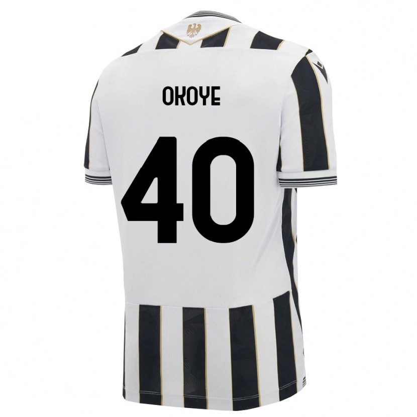 Danxen Kvinnor Maduka Okoye #40 Svart Vit Rosa Hemmatröja Matchtröjor 2026/27 Tröjor T-Tröja
