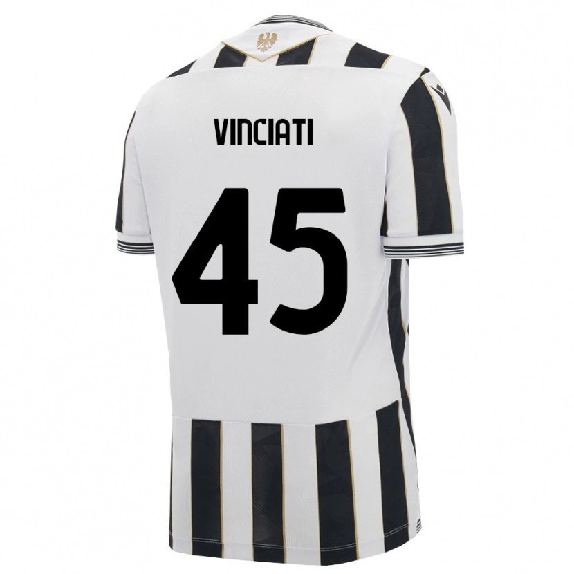 Danxen Kvinnor Giulio Vinciati #45 Svart Vit Rosa Hemmatröja Matchtröjor 2026/27 Tröjor T-Tröja