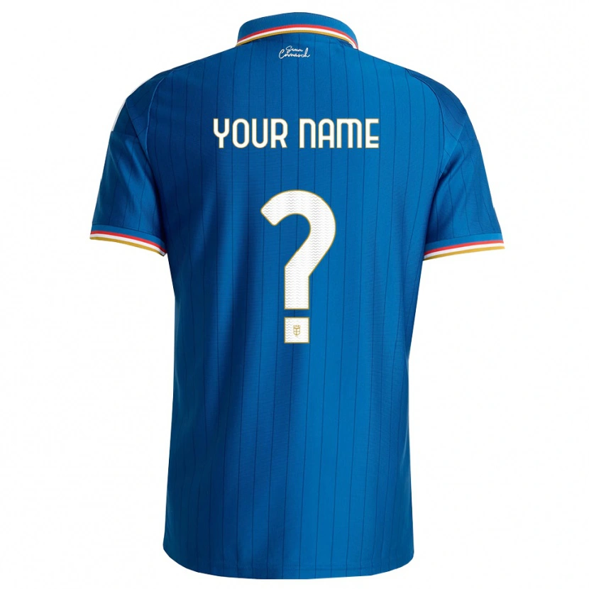 Danxen Kvinnor Ditt Namn #0 Blå Vit Röd Hemmatröja Matchtröjor 2026/27 Tröjor T-Tröja
