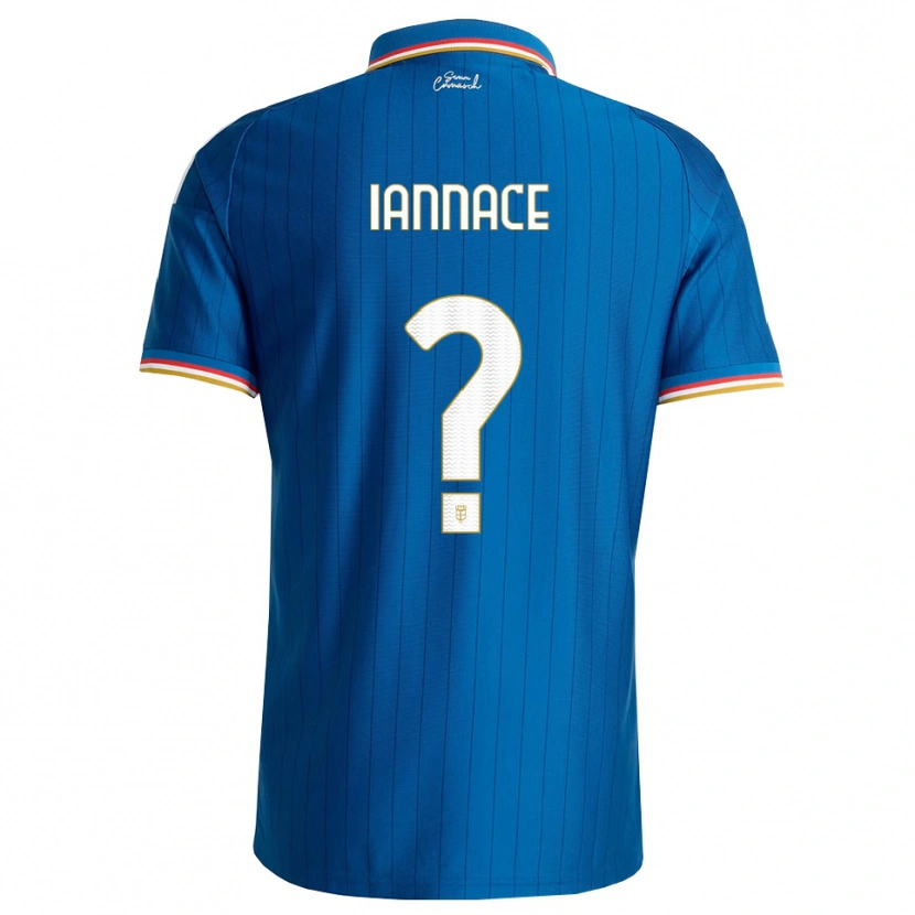 Danxen Kvinnor Mattia Iannace #0 Blå Vit Röd Hemmatröja Matchtröjor 2026/27 Tröjor T-Tröja