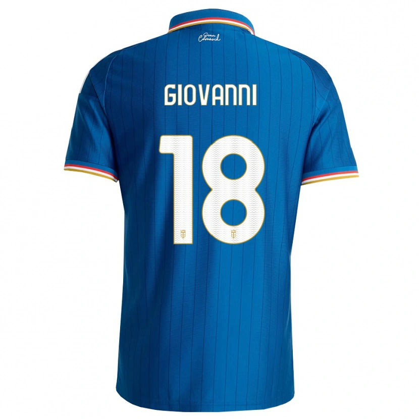 Danxen Kvinnor Giovanni Di Iulio Lopes #18 Blå Vit Röd Hemmatröja Matchtröjor 2026/27 Tröjor T-Tröja