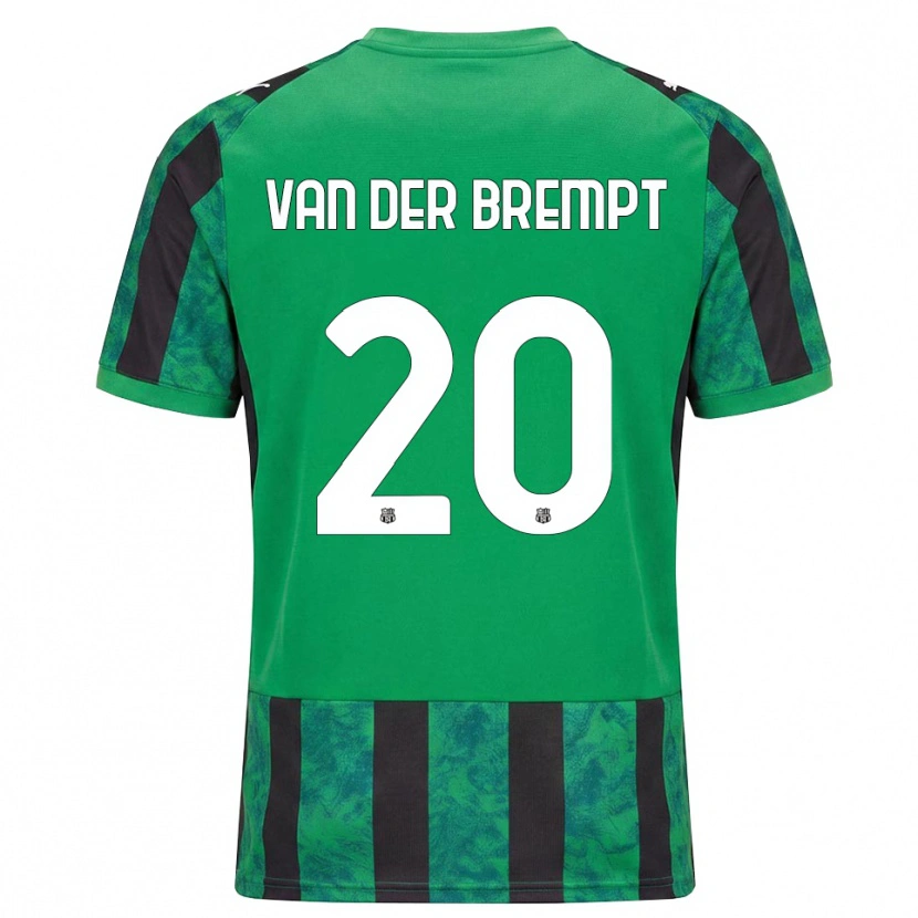 Danxen Kvinnor Ignace Van Der Brempt #20 Grön Svart Vit Hemmatröja Matchtröjor 2026/27 Tröjor T-Tröja