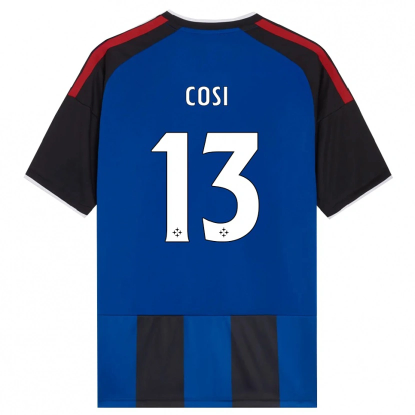 Danxen Kvinnor Tommaso Cosi #13 Svart Röd Vit Blå Hemmatröja Matchtröjor 2026/27 Tröjor T-Tröja