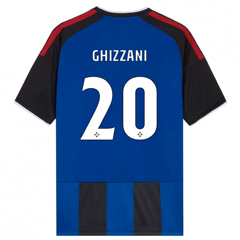 Danxen Kvinnor Lapo Ghizzani #20 Svart Röd Vit Blå Hemmatröja Matchtröjor 2026/27 Tröjor T-Tröja