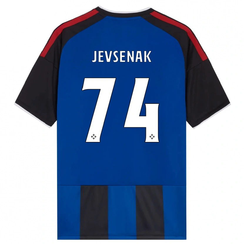 Danxen Kvinnor Zan Jevsenak #74 Svart Röd Vit Blå Hemmatröja Matchtröjor 2026/27 Tröjor T-Tröja