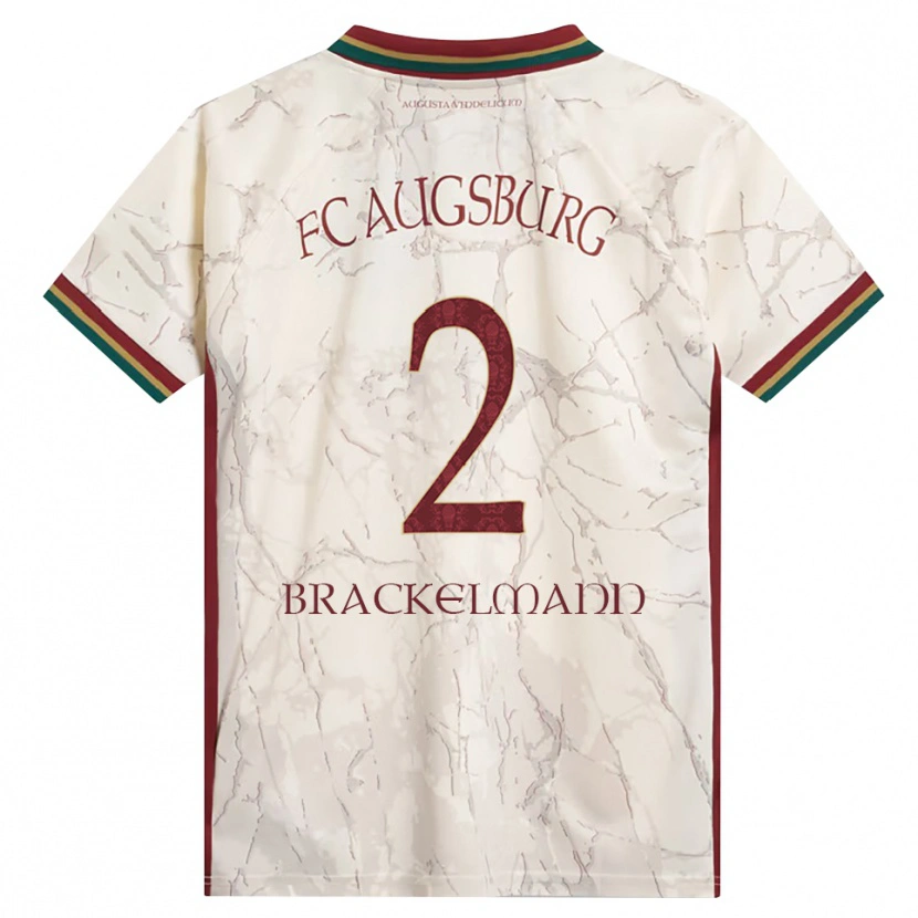 Danxen Kvinnor Calvin Brackelmann #2 Grön Ris Vit Burgundy Hemmatröja Matchtröjor 2026/27 Tröjor T-Tröja