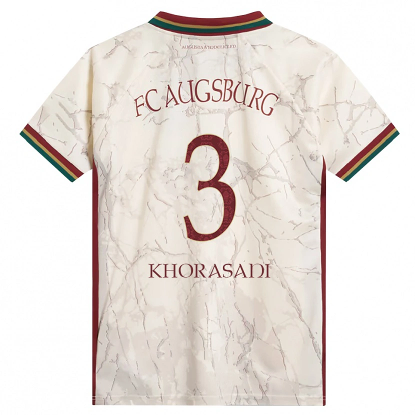 Danxen Kvinnor Ahmad Khorasani #3 Grön Ris Vit Burgundy Hemmatröja Matchtröjor 2026/27 Tröjor T-Tröja