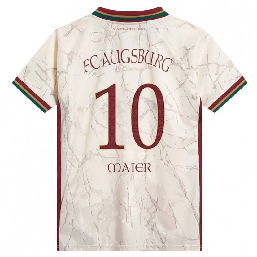 Danxen Kvinnor Arne Maier #10 Grön Ris Vit Burgundy Hemmatröja Matchtröjor 2026/27 Tröjor T-Tröja