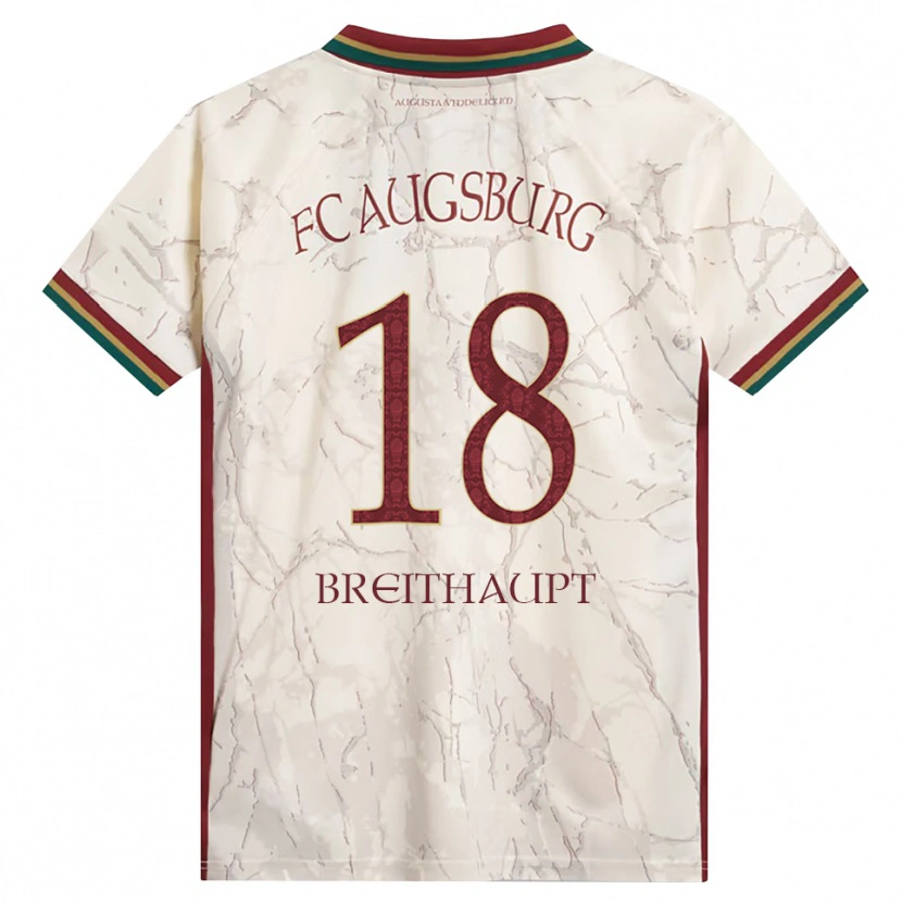 Danxen Kvinnor Tim Breithaupt #18 Grön Ris Vit Burgundy Hemmatröja Matchtröjor 2026/27 Tröjor T-Tröja