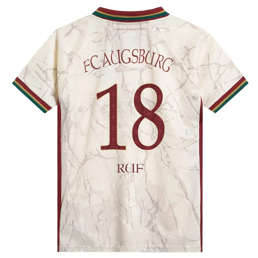 Danxen Kvinnor Jonas Ruf #18 Grön Ris Vit Burgundy Hemmatröja Matchtröjor 2026/27 Tröjor T-Tröja