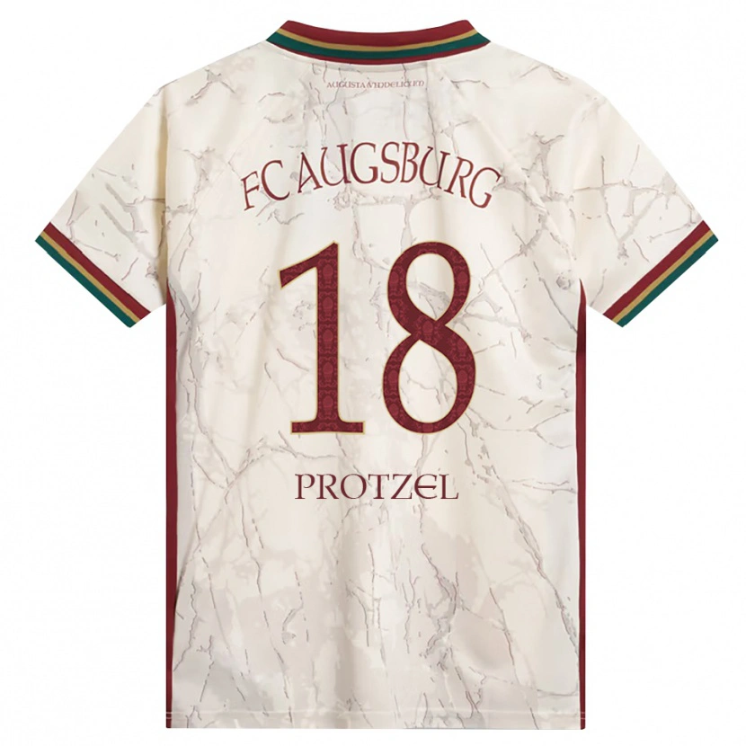 Danxen Kvinnor Ann-Sophie Protzel #18 Grön Ris Vit Burgundy Hemmatröja Matchtröjor 2026/27 Tröjor T-Tröja