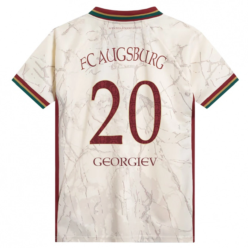 Danxen Kvinnor Bojan Georgiev #20 Grön Ris Vit Burgundy Hemmatröja Matchtröjor 2026/27 Tröjor T-Tröja